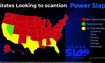 Power Slap is getting sanctioned everywhere."